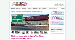 Desktop Screenshot of mattressinnovations.com